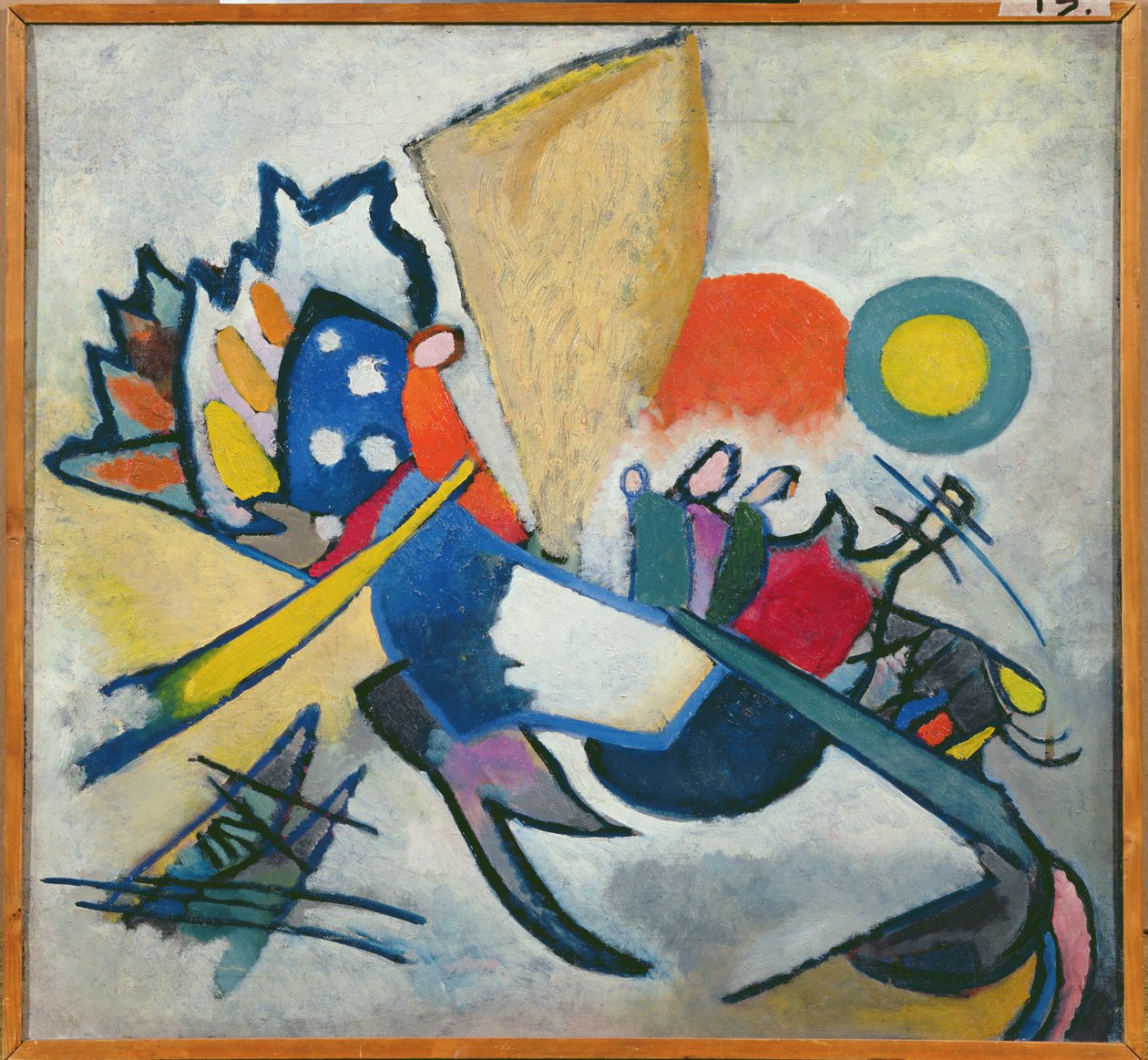Improvisasjon 209, 1917 av Wassily Kandinsky