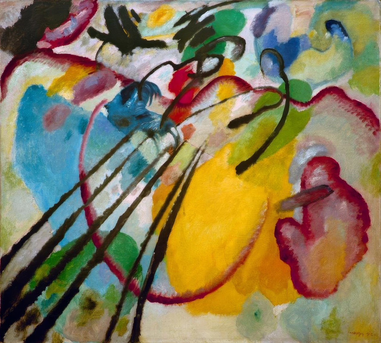 Improvisasjon 26 (roing) av Wassily Kandinsky