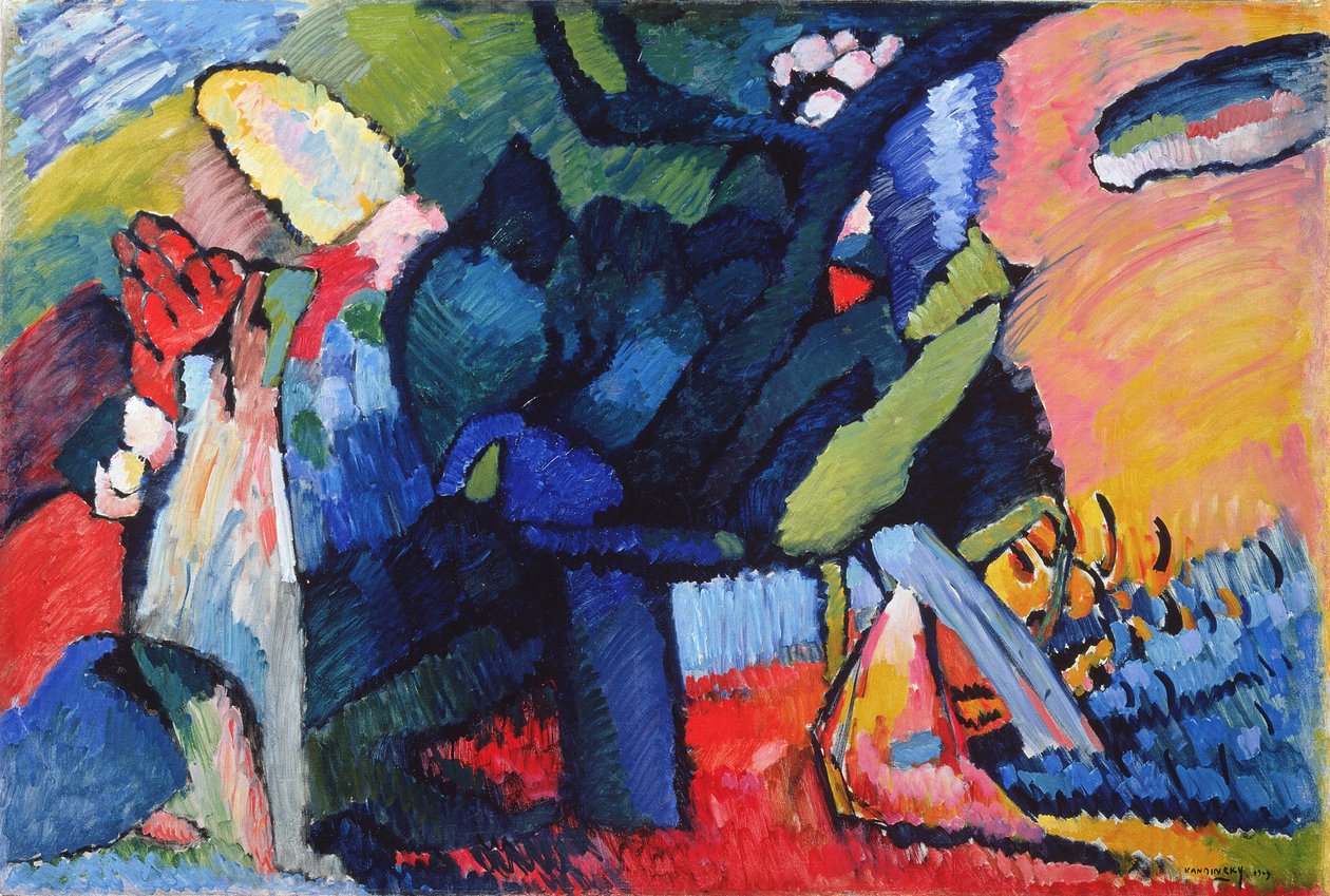 Improvisasjon 4, 1909 av Wassily Kandinsky