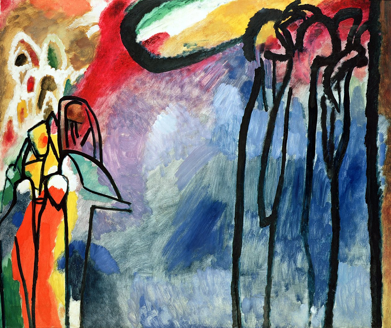 Improvisasjon nr. 19, 1911 av Wassily Kandinsky