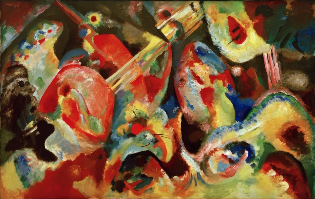 Improvisasjonsflom av Wassily Kandinsky