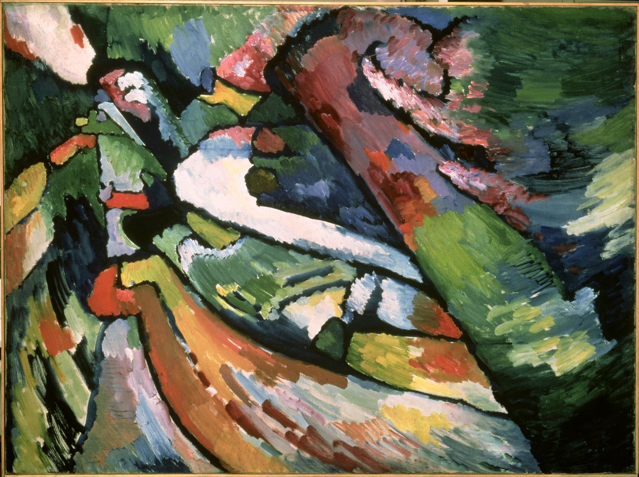Improvisasjon VII, 1910 av Wassily Kandinsky