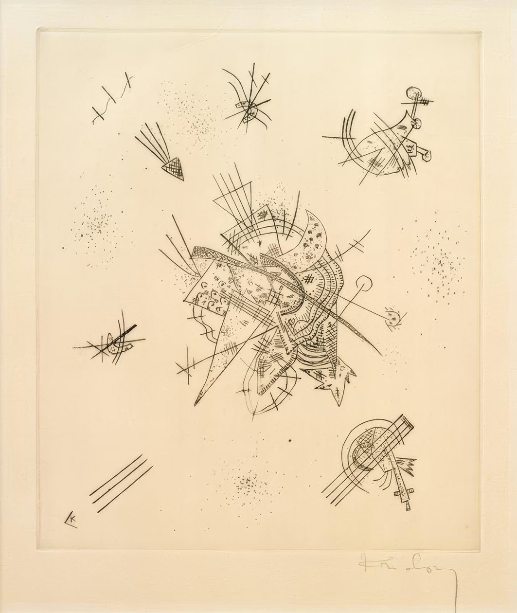 Små verdener X av Wassily Kandinsky