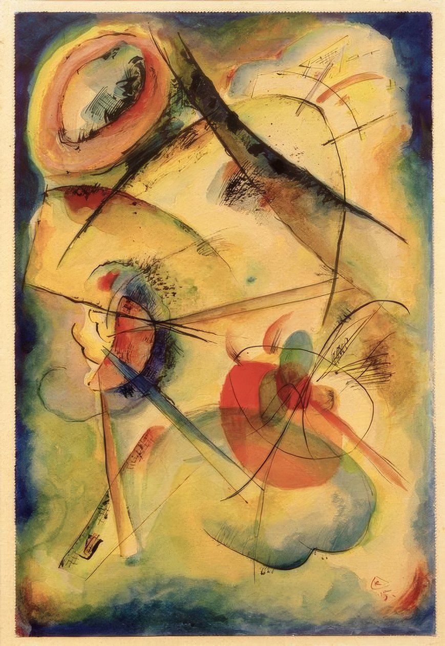 Komposisjon Z av Wassily Kandinsky