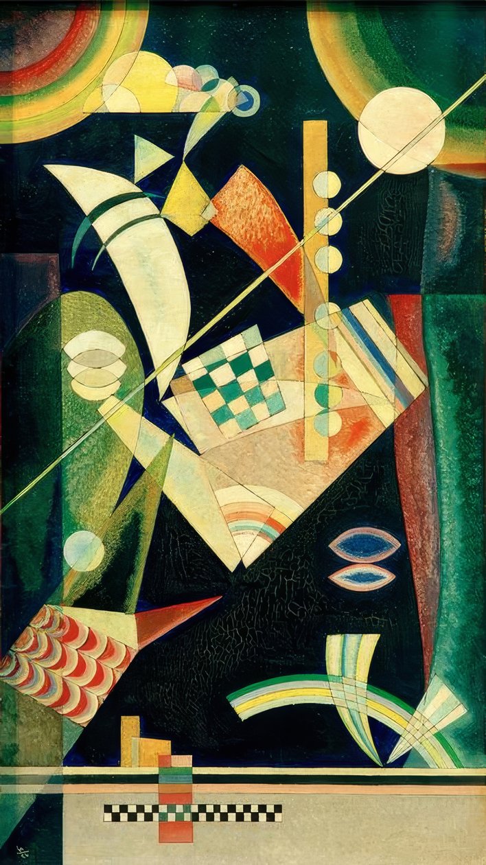 Skarp hardhet av Wassily Kandinsky