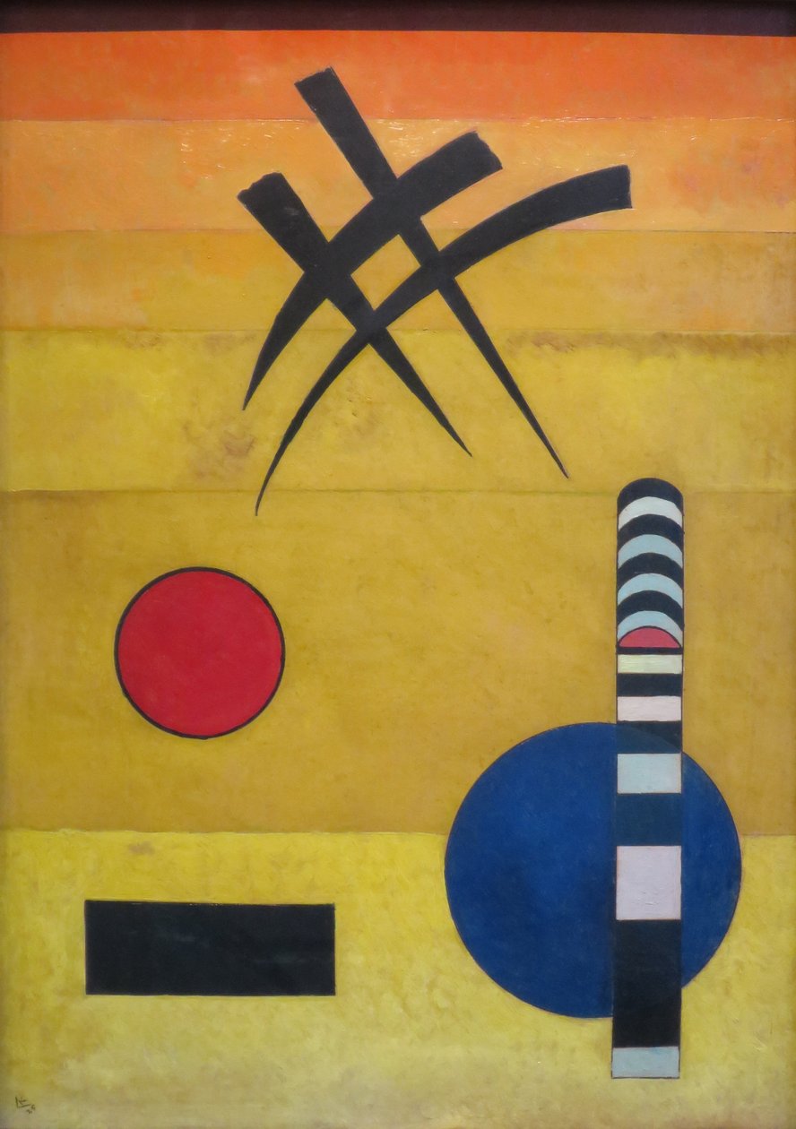Skilt av Wassily Kandinsky