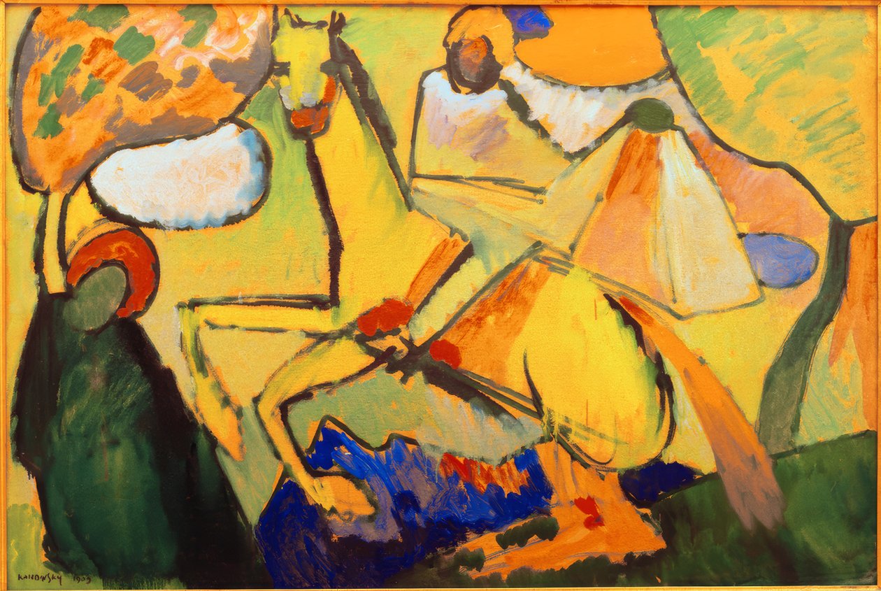 Skisse (fane) av Wassily Kandinsky