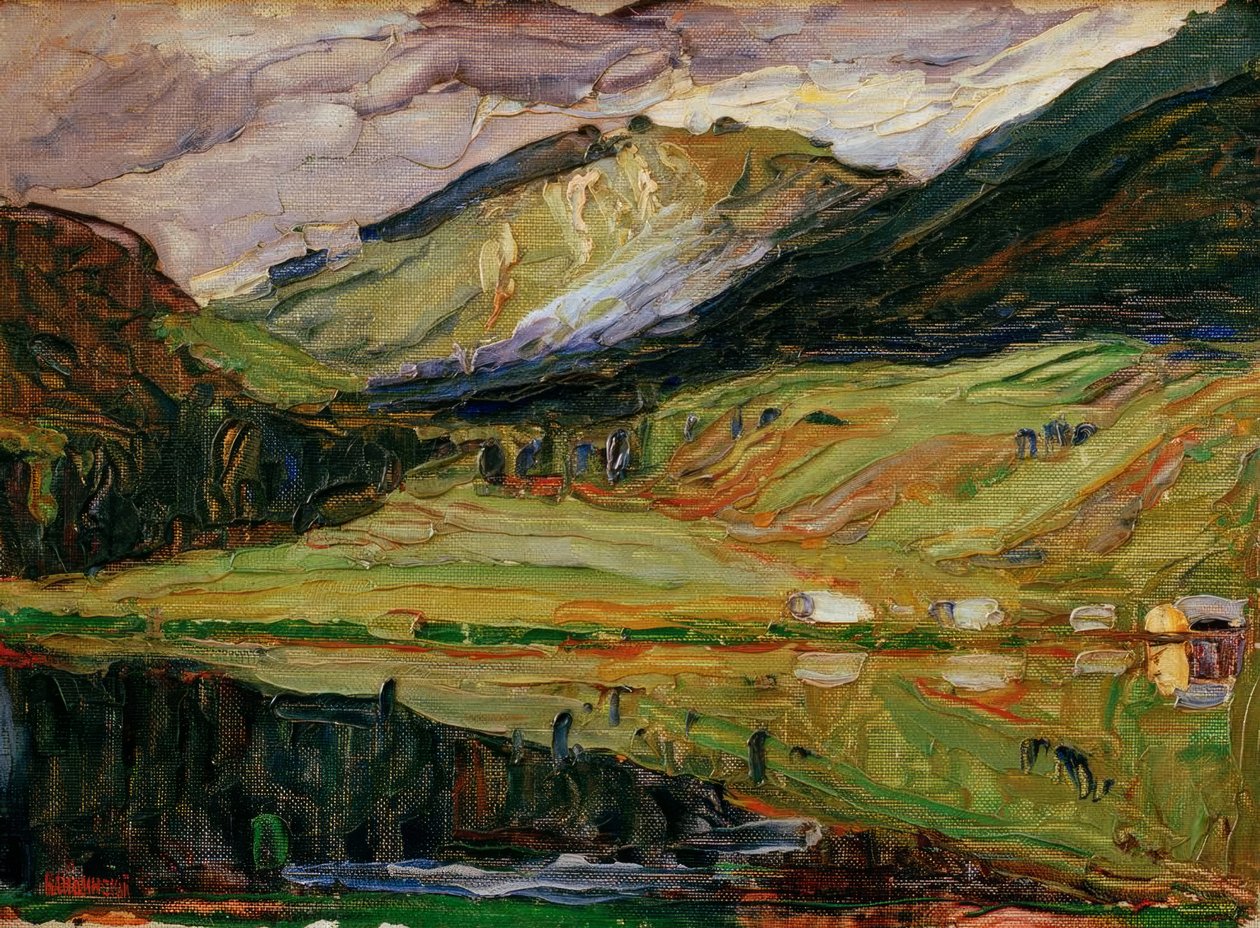 Spitzingsee av Wassily Kandinsky