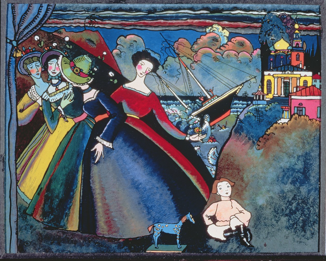 Skipet av Wassily Kandinsky