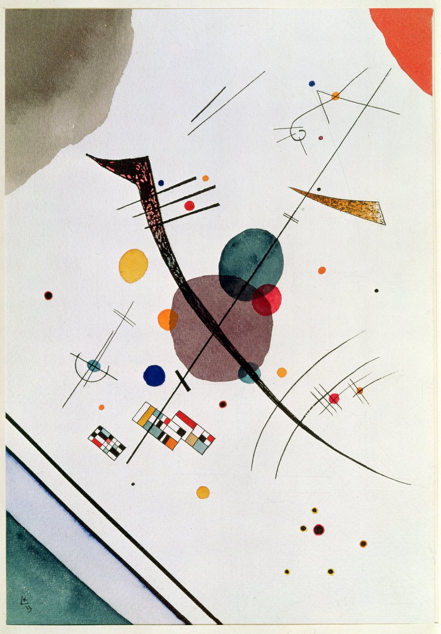 Uten tittel, 1923 av Wassily Kandinsky