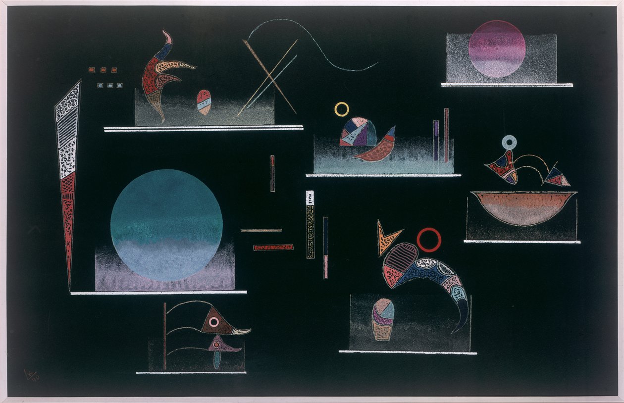 Uten tittel, 1940 av Wassily Kandinsky