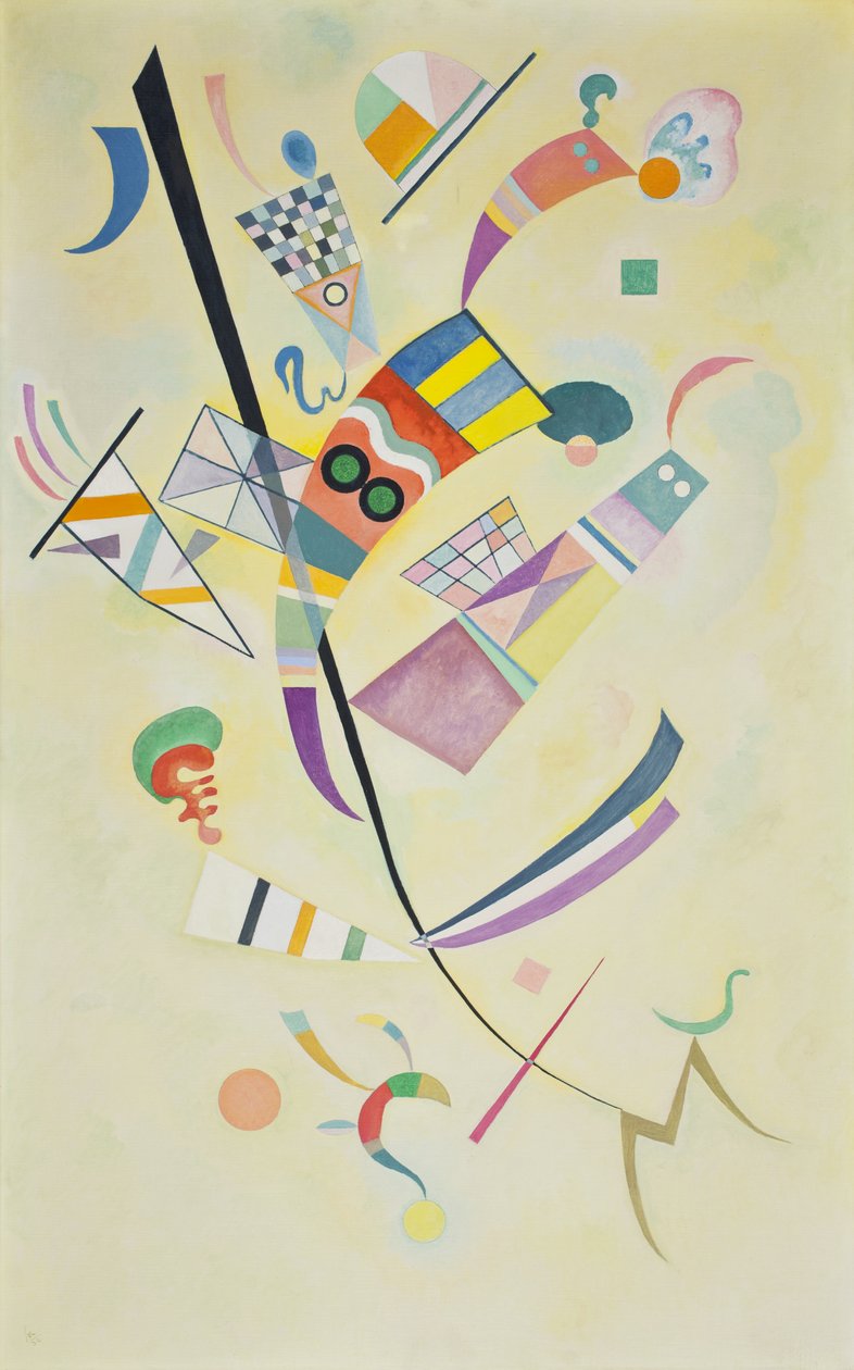 Uten tittel, nr. 629, 1936 av Wassily Kandinsky