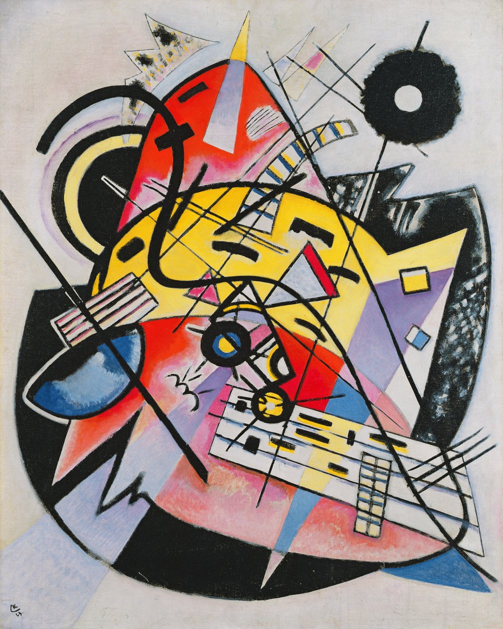 White Point av Wassily Kandinsky