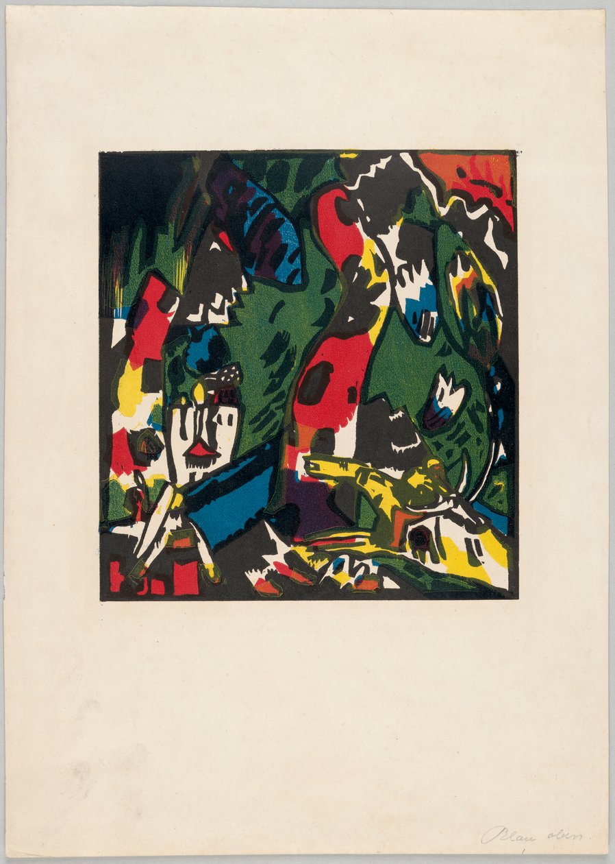 2 eksemplarer: bueskytter av Wassily Kandinsky