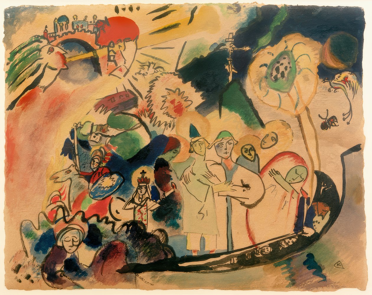 Allehelgensdag av Wassily Kandinsky