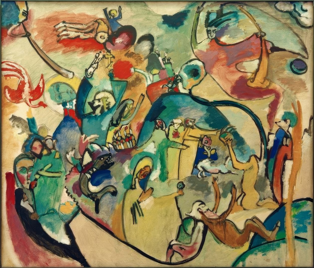 Allehelgensdag II av Wassily Kandinsky