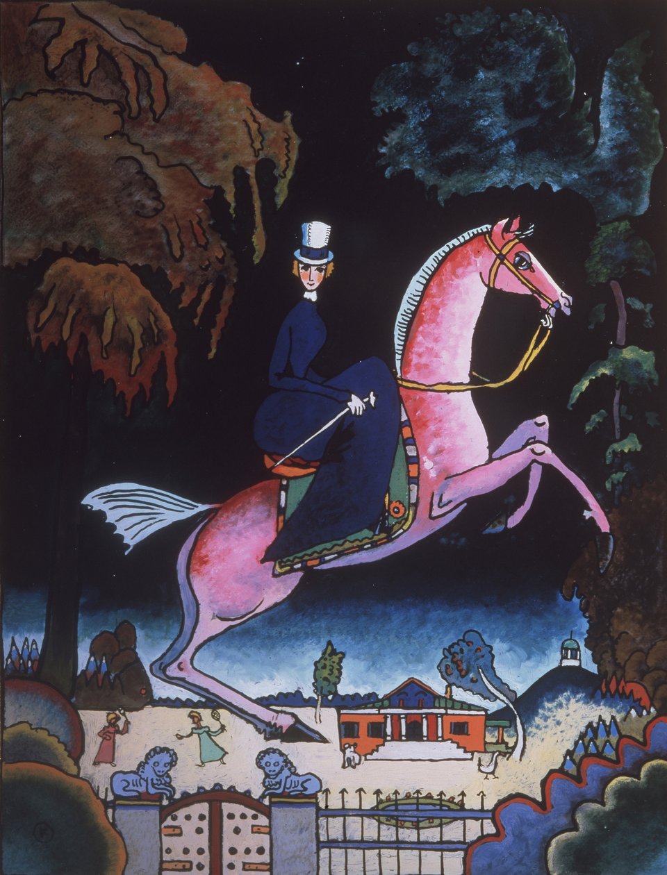 Amazon, 1918 av Wassily Kandinsky