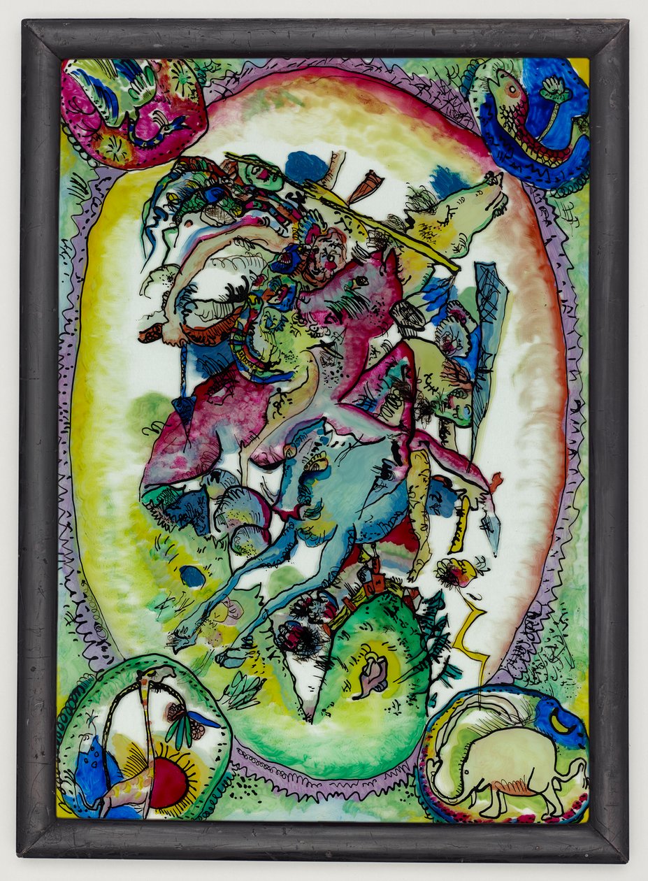 Apokalyptiske ryttere II av Wassily Kandinsky