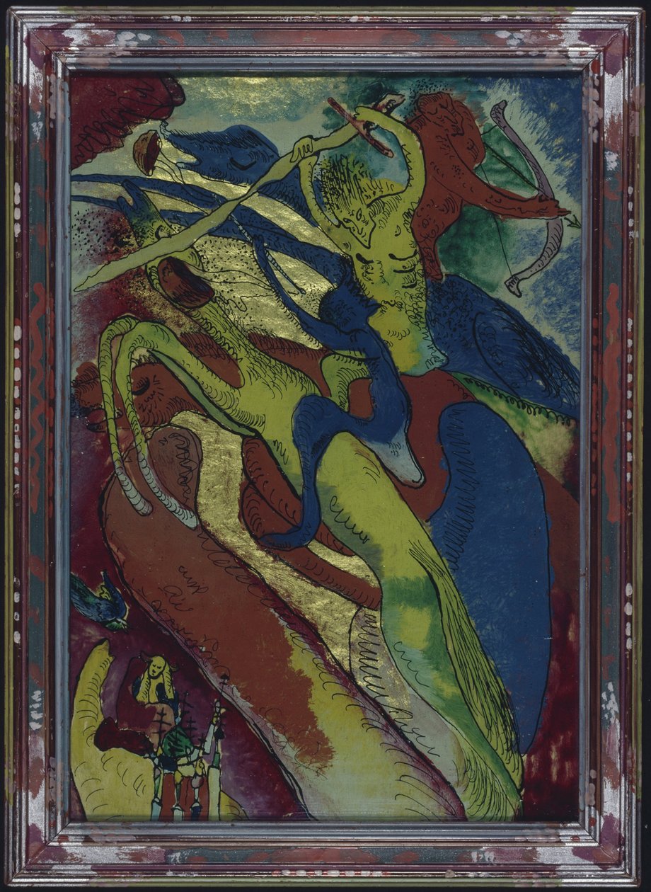 Apokalyptiske ryttere I av Wassily Kandinsky