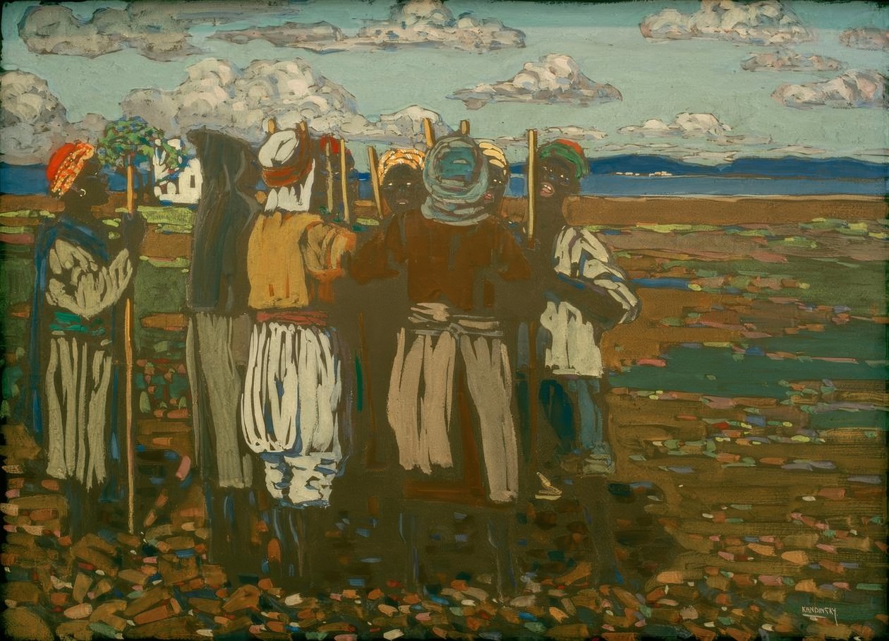 Arbeidende slaver av Wassily Kandinsky