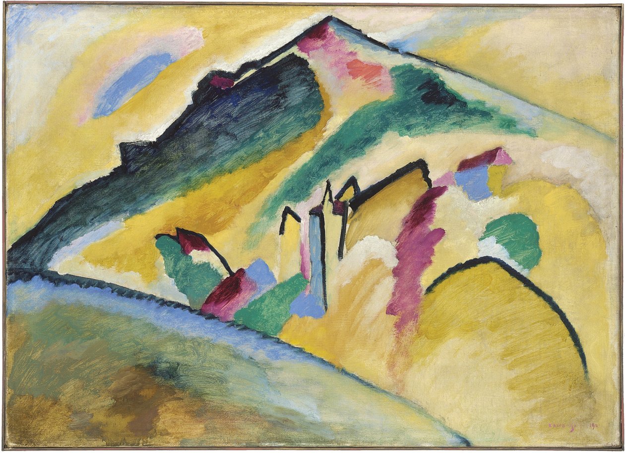 Høstlandskap av Wassily Kandinsky