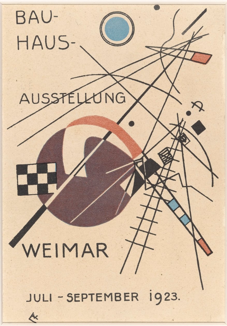 Bauhaus-utstilling, 1923. av Wassily Kandinsky