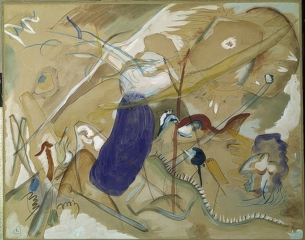 Blaricum av Wassily Kandinsky