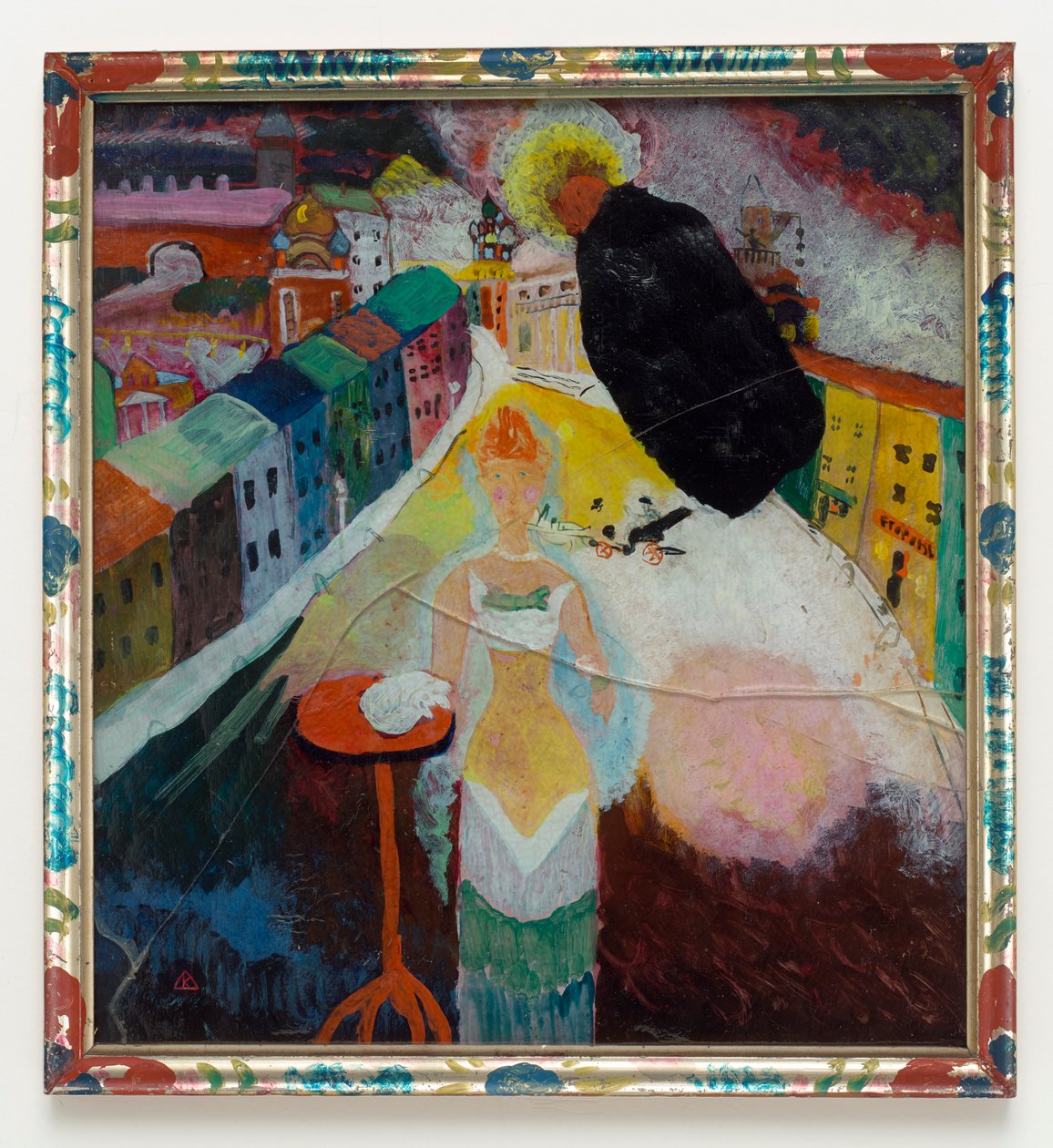 Dame i Moskva av Wassily Kandinsky