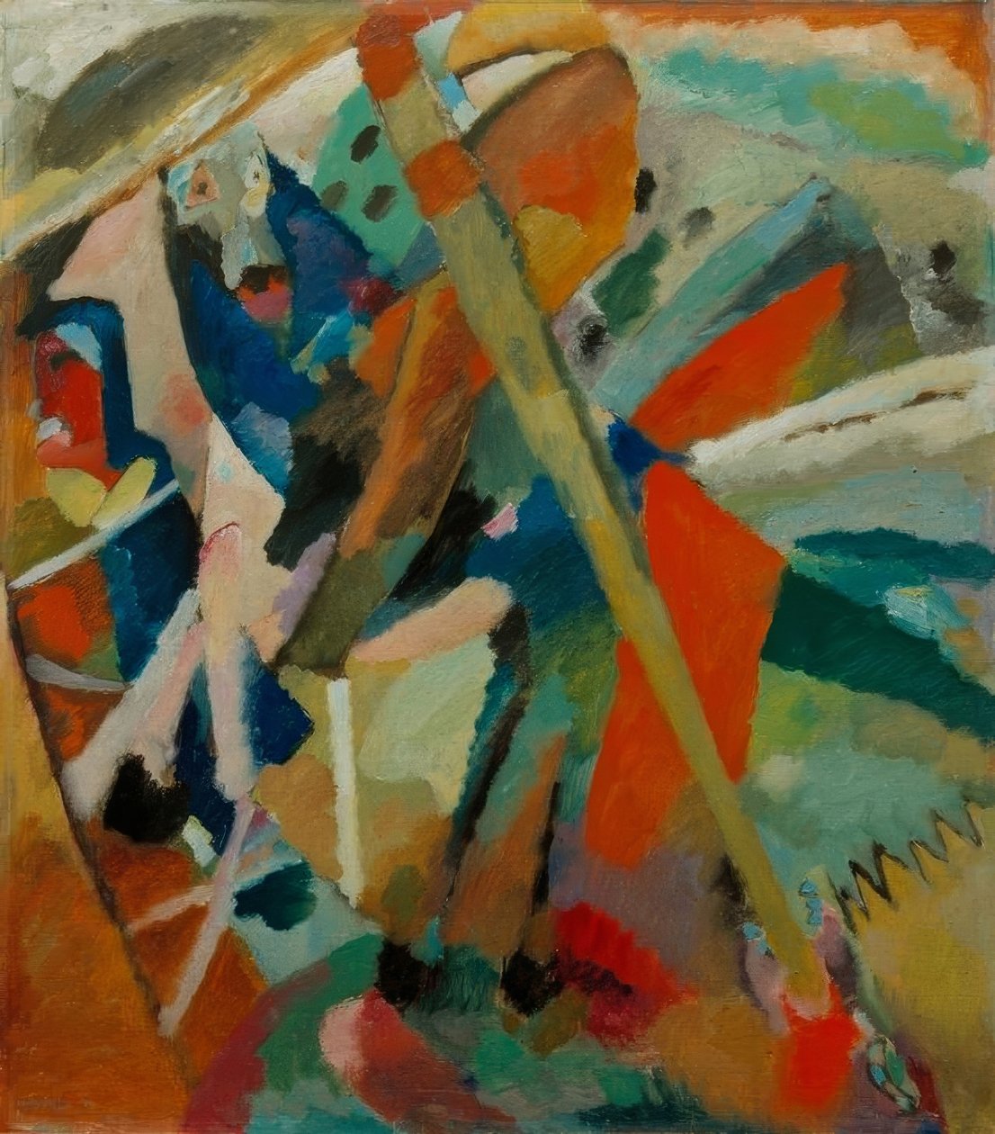 Saint George av Wassily Kandinsky
