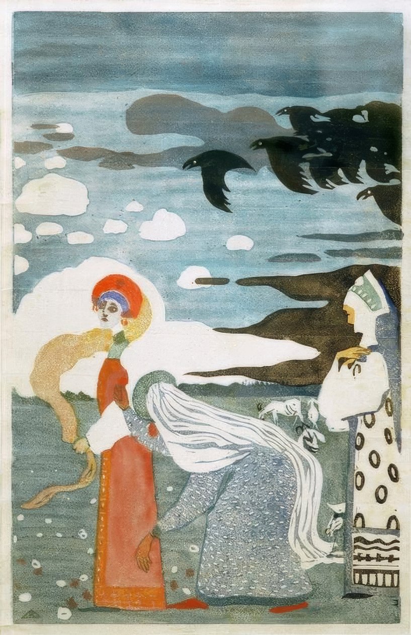 Ravnene av Wassily Kandinsky