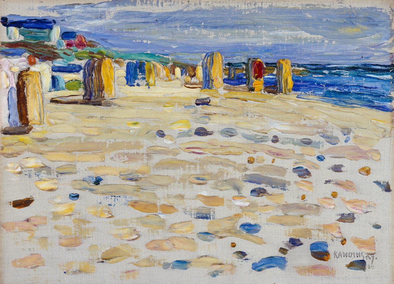 Holland – strandstoler av Wassily Kandinsky