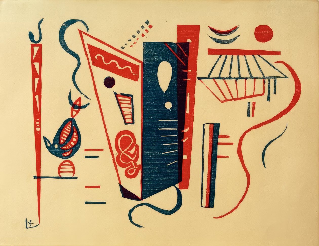 Tresnitt for XX. siècle, nr. 5/6 av Wassily Kandinsky