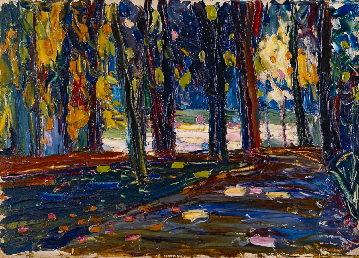I parken St. Cloud - Høst II av Wassily Kandinsky