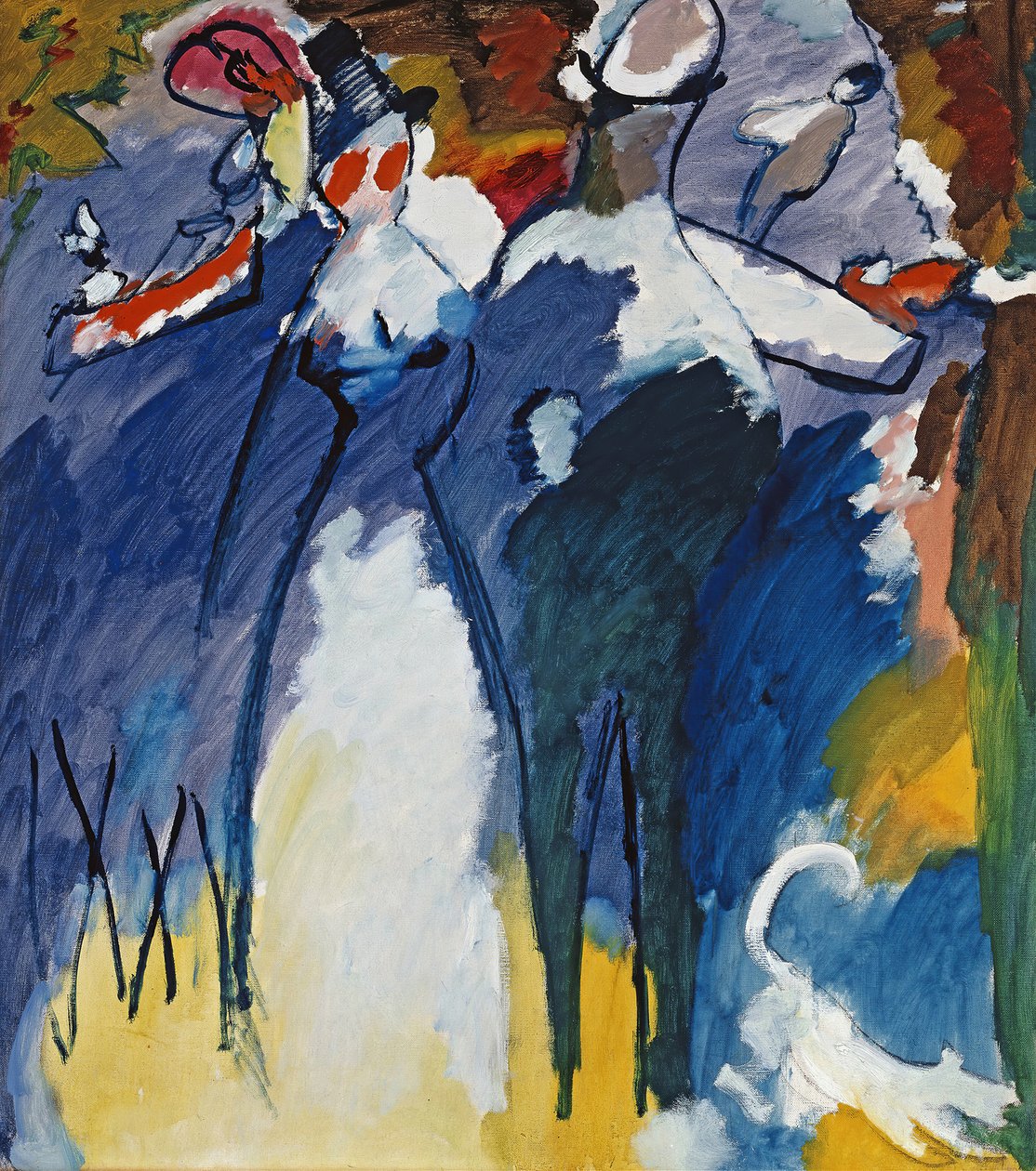Impression VI søndag, 1911. av Wassily Kandinsky