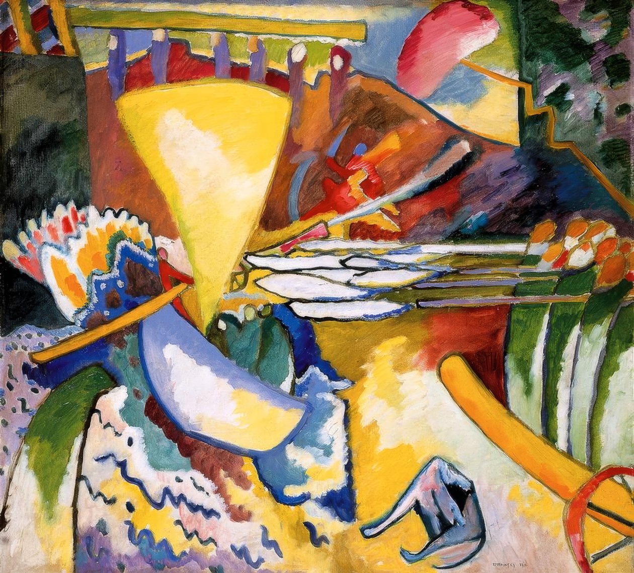 Improvisasjon 11 av Wassily Kandinsky