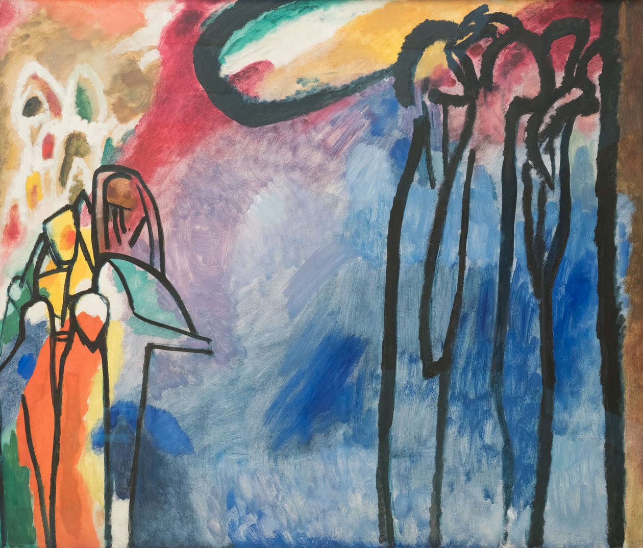Improvisasjon 19 av Wassily Kandinsky
