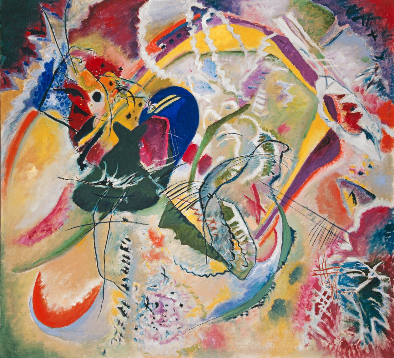Improvisation 35, 1914 av Wassily Kandinsky