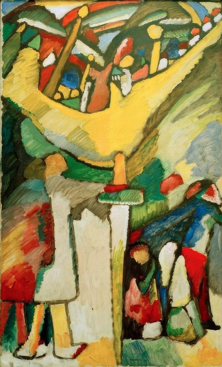 Improvisasjon 8 av Wassily Kandinsky