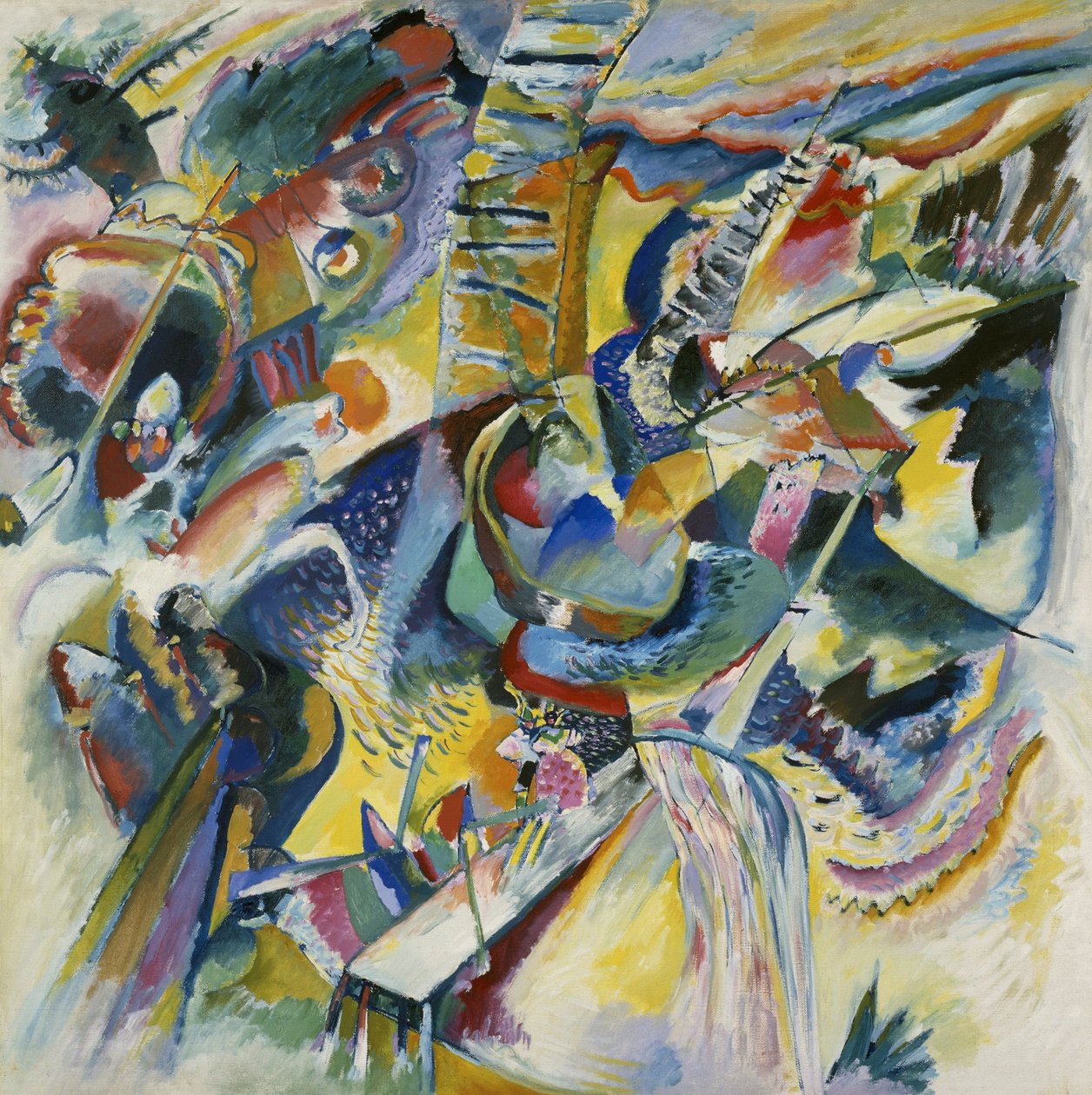 Improvisasjon Klamm av Wassily Kandinsky