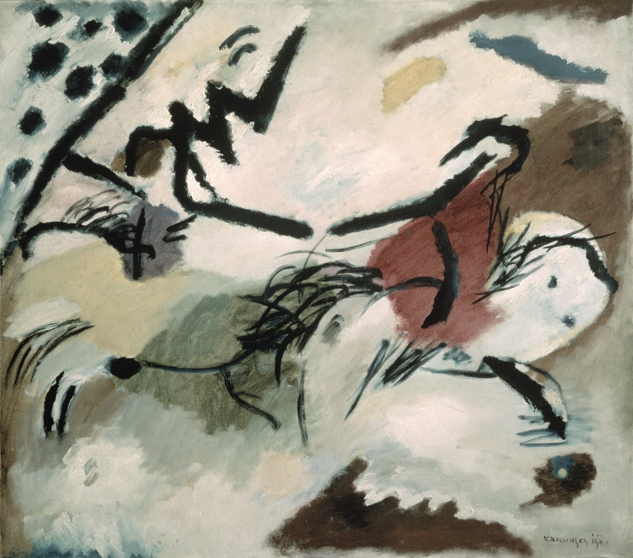 Improvisation No.20 av Wassily Kandinsky