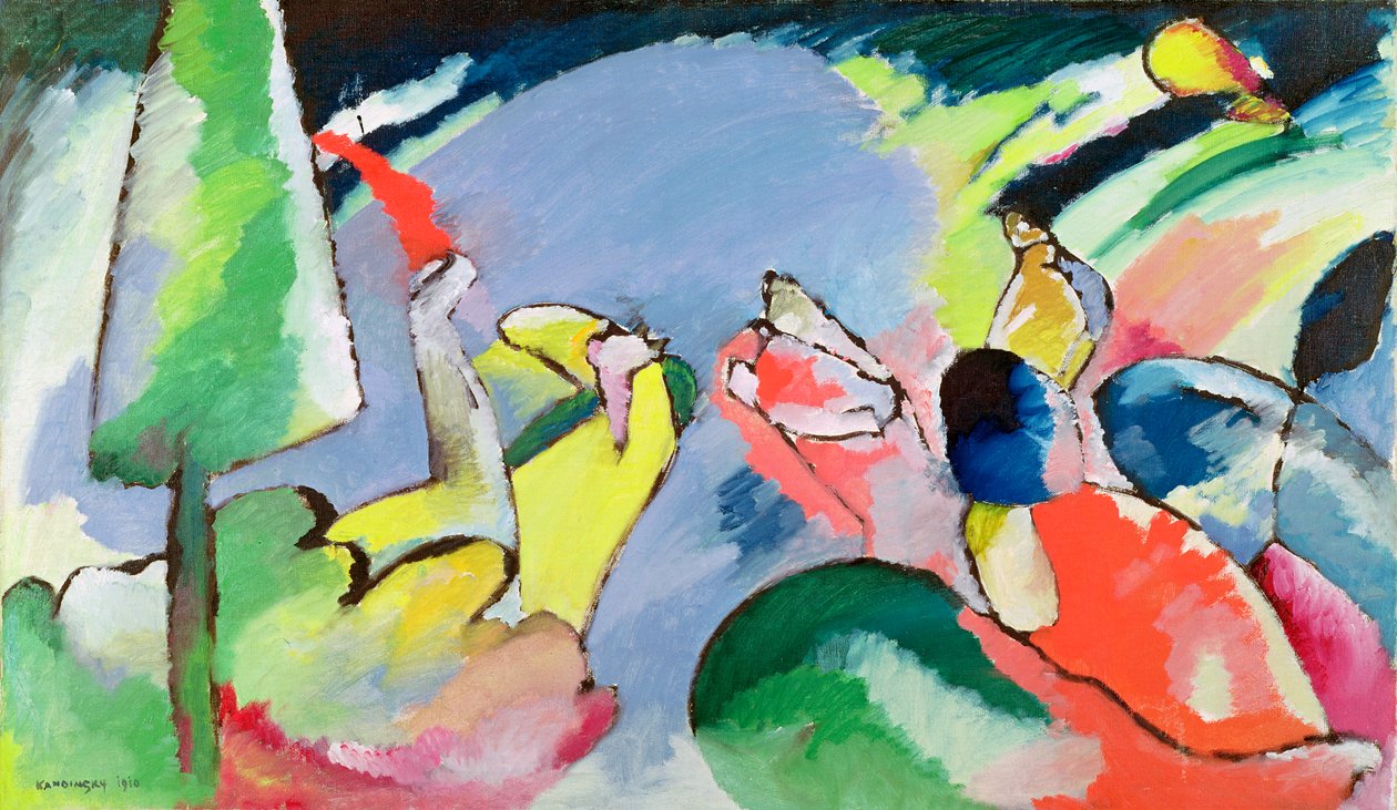 Improvisasjon XIV av Wassily Kandinsky