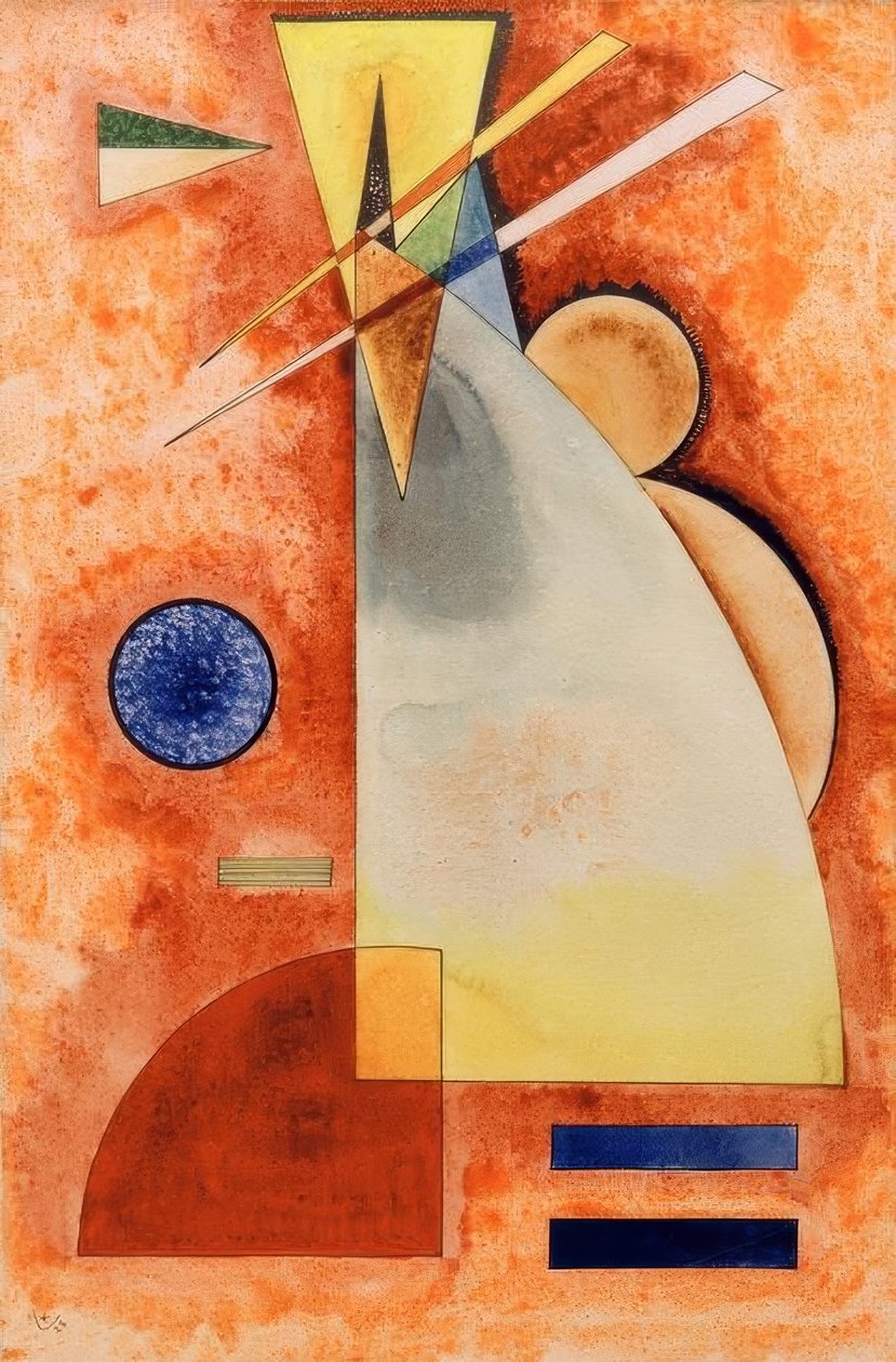Inn i hverandre av Wassily Kandinsky