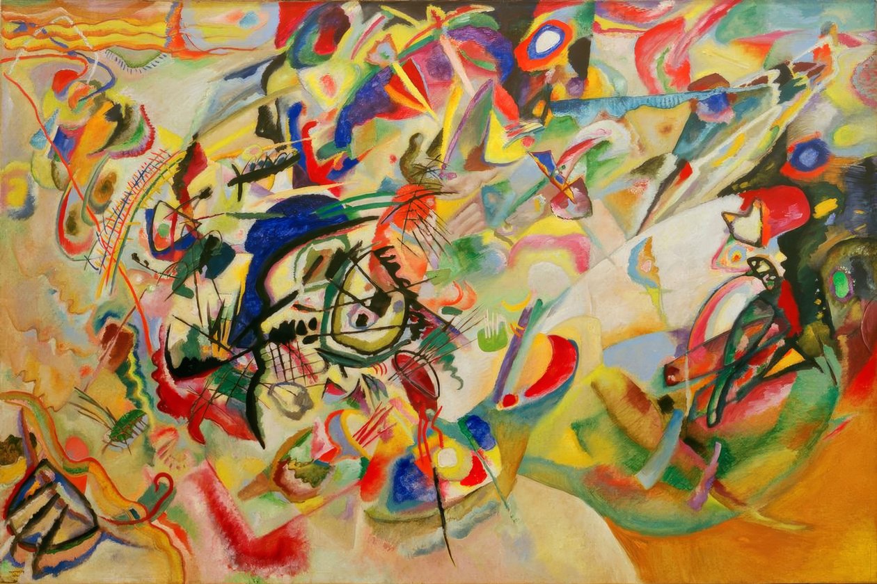 Sammensetning VII av Wassily Kandinsky