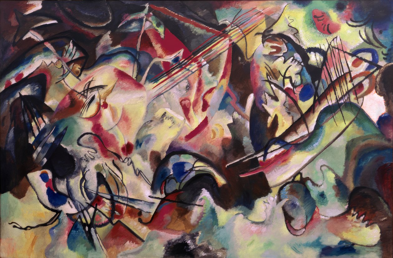 Sammensetning VI av Wassily Kandinsky