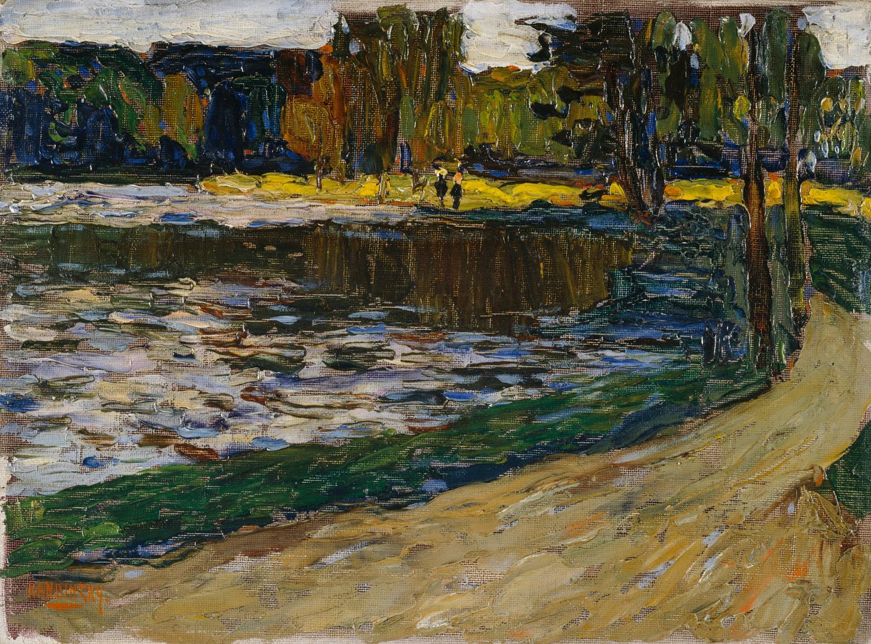 München – Engelsk hage av Wassily Kandinsky