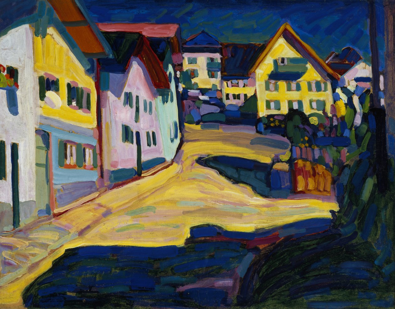 Murnau, Burggrabenstrasse 1 av Wassily Kandinsky