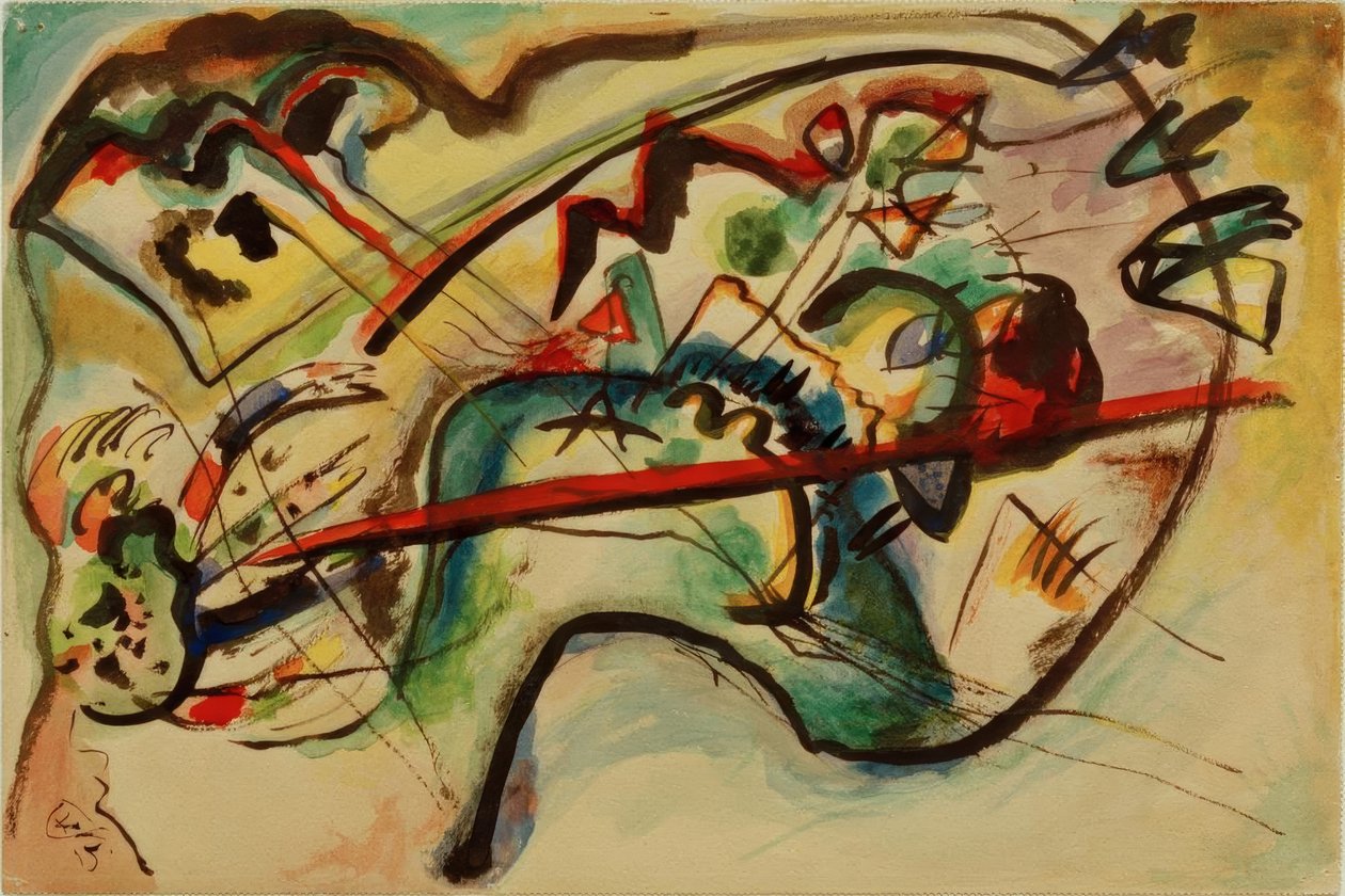 Uten navn av Wassily Kandinsky