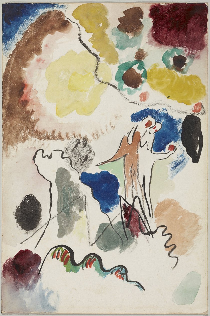 paradis av Wassily Kandinsky