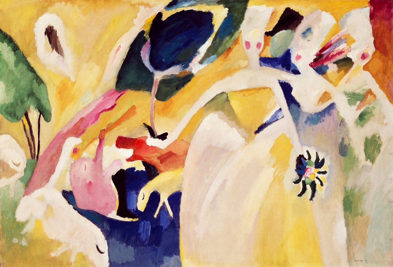Pastoral av Wassily Kandinsky