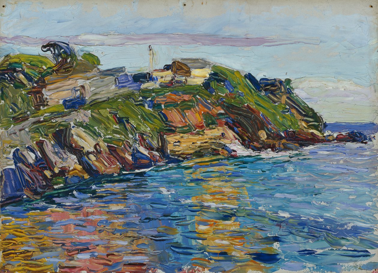 Rapallo - Bay av Wassily Kandinsky